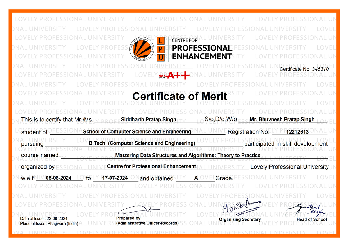 Customer Churn Certificate
